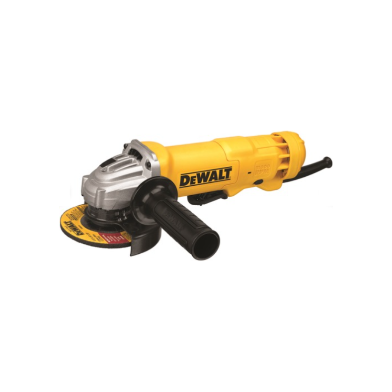 Angle Grinder with Paddle Switch & Wheel